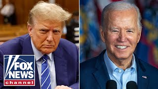 ‘The Five’: Trump sits in court while Biden campaigns