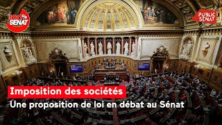 Imposition des sociétés : examen d&#39;une proposition de loi