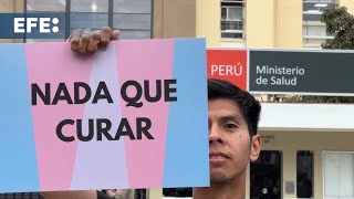 Protestas en Lima contra decreto que patologiza la transexualidad