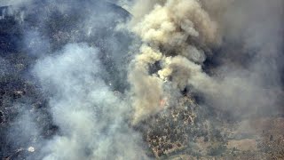 Allerta caldo: sotto controllo l&#39;incendio di Monte Mario a Roma, l&#39;Europa colpita dalle fiamme