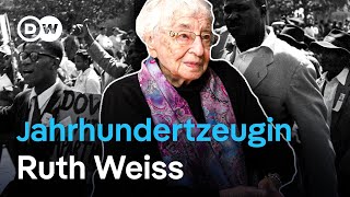 Ruth Weiss, Kämpferin gegen Rassismus, Apartheid und Kolonialismus | DW Deutsch