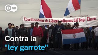 Protestas en Paraguay contra ley para controlar onegés nacionales y extranjeras