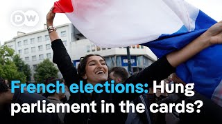 France&#39;s left alliance leads in election polls, keeping far right at bay | DW News