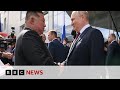North Korean leader Kim Jong Un meets Russia's President Putin - BBC News