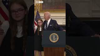 JOE Joe Biden sings Happy Birthday to Alsu Kurmasheva&#39;s daughter