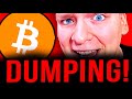 BITCOIN DUMPS MORE!!!! WTF IS GOING ON... (bullish)