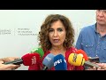 Montero asegura que se mantendrá la rebaja del IVA de los alimentos si persiste la inflación