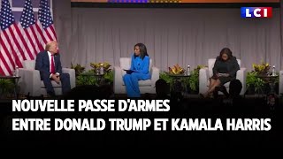 Nouvelle passe d&#39;armes entre Donald Trump et Kamala Harris