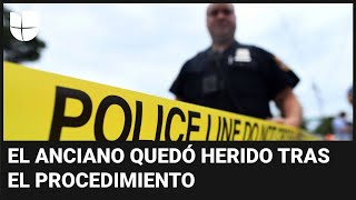 Jefe de policía es suspendido tras supuesto caso de brutalidad policial contra un anciano