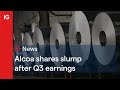 Alcoa shares slump after Q3