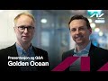 Golden Ocean - Investorpresentasjon og Q&A