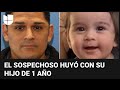 Buscan a expolicía acusado de matar a su exesposa y a su novia: creen que huyó a México con su hijo
