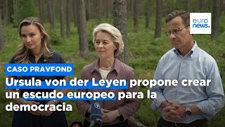 Ursula von der Leyen propone crear un escudo europeo para la democracia