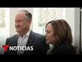 Douglas Emhoff: "Me enamoré de alguien que se convirtió en vicepresidenta" | Noticias Telemundo