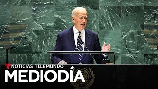 Biden advierte en la ONU de una guerra a gran escala en el Medio Oriente. Cree &quot;posible&quot; una salida