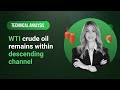 Technical Analysis: 11/01/2024 -  WTI crude oil remains within descending channel