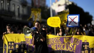 Tausende protestieren in Lissabon gegen zu hohe Mieten