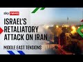 Israeli's retaliatory attack on Iran | Middle East tensions