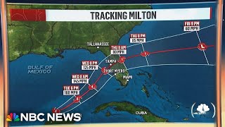 Tracking Hurricane Milton as it heads toward Florida