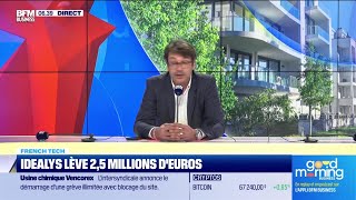 FD TECH PLC ORD 0.5P French Tech : Idealys lève 2,5 millions d&#39;euros