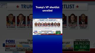 Burgum, Rubio, Scott, Donalds, Stefanik: Sources tell Fox News Trump’s VP shortlist #shorts