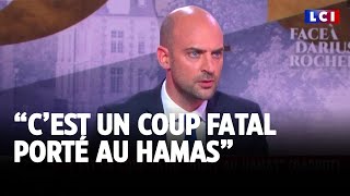 Mort de Yahya Sinouar: &quot;Un coup fatal porté au Hamas&quot; estime le ministre des Affaires étrangères