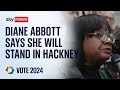 Diane Abbott says she will stand in Hackney 'by any means possible'