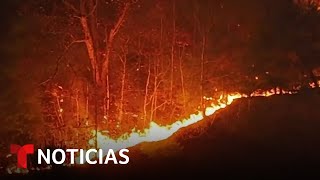 Incendios forestales preocupan a las autoridades de varios estados