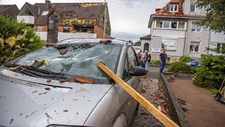 Un tornado deja 30 heridos en Alemania