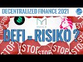 Das DeFi Risiko - Was du über Decentralized Finance wissen musst!