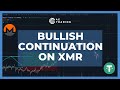 Bullish continuation on XMR? #crypto #monero #trading #4ctrading
