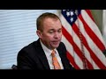 Mick Mulvaney pushes back on Pelosi’s ‘crumbs’ remark