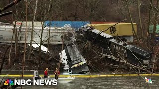 NORFOLK SOUTHERN 3 Norfolk Southern trains involved in collision and derailment in Pennsylvania