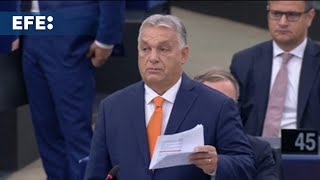 S&U PLC [CBOE] Orbán recibe duras críticas tras su intervención en el Parlamento Europeo