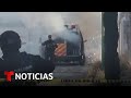 Disparan y calcinan a dos paramédicos en su propia ambulancia en México | Noticias Telemundo