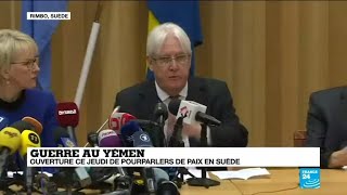 EGIDE Guerre au Yémen : des pourparlers de paix s’ouvrent en Suède sous l'égide de l'ONU