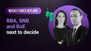 Weekly Forex Outlook: 14/06/2024 - RBA, SNB and BoE next to decide