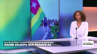 JO de Paris 2024: la sprinteuse Naomi Akakpo nous raconte son expérience • FRANCE 24