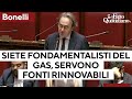 Decreto energia, Bonelli accusa la maggioranza: "Fondamentalisti del gas" e snocciola i dati