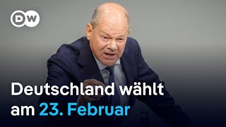 Neuwahlen am 23. Februar | DW Nachrichten