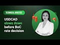 Technical Analysis: 06/12/2023 - USDCAD slows down before BoC rate decision