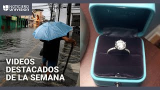 Honduras, bajo el azote de Sara y disputa por anillo llega a corte: videos destacados de la semana