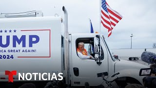 Trump se viste como recolector de basura y manda mensaje a Biden