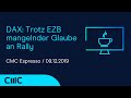 DAX: Trotz EZB mangelnder Glaube an Rally