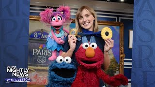 ADVENTURE Tag along Elmo&#39;s Olympic adventure to get an inside look at the games | Nightly News: Kids Edition