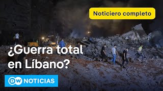 🔴 DW Noticias del 27 de septiembre: Ataque masivo en Beirut [Noticiero completo]