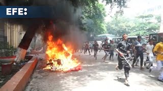 S&U PLC [CBOE] Manifestantes reafirman su desafío al Gobierno bangladesí en una jornada con 57 muertos