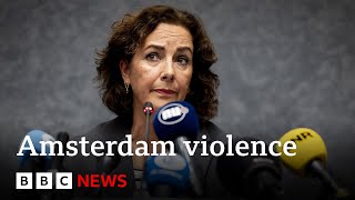 Amsterdam attacks on Israel football fans condemned by mayor | BBC News