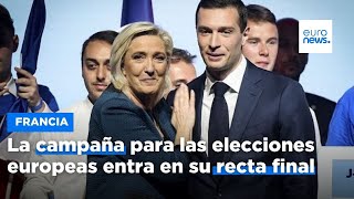 Los candidatos franceses a la Eurocámara se esfuerzan por captar el voto de jóvenes e indecisos