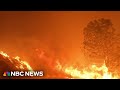 Massive fire rages in Northern California